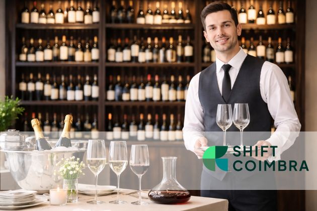 Servi�o de Vinhos na Restaura��o