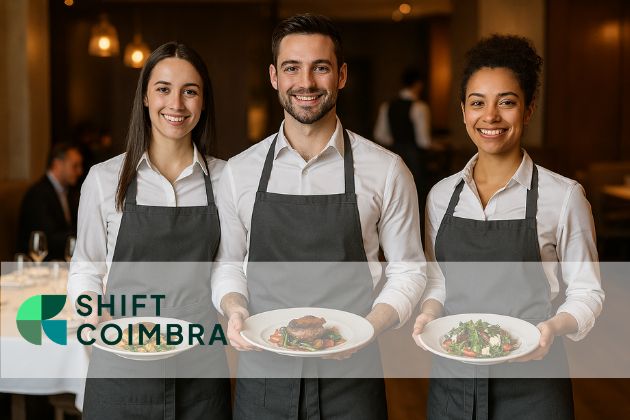 Serviço de Mesa na Restauração