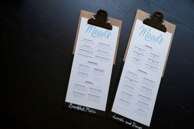 Cartas e Menus